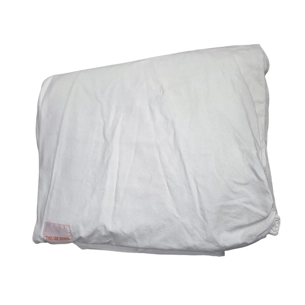 Bedjet White 100% Pure Cotton Cloud Sheet Dual Zone Cooling Heating Bedding